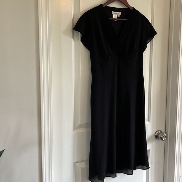 Coldwater Creek empire waist wrap Dress size 8 p - Picture 2 of 5